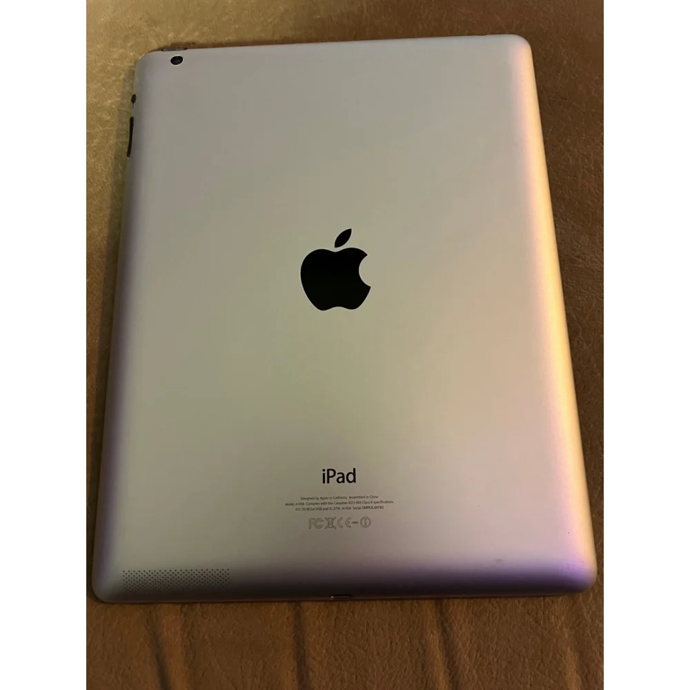 Apple iPad 4th Generation Black model A1458
